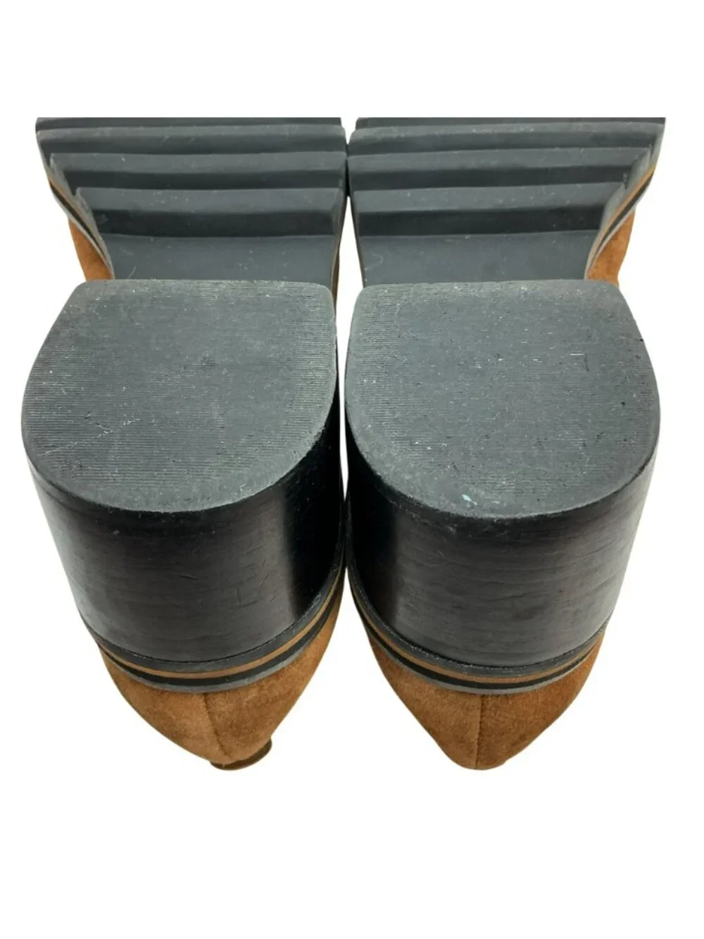 Bernardo Selma Suede Slip On Penny Loafers Womens 10M Cognac Brown - Picture 13 of 16